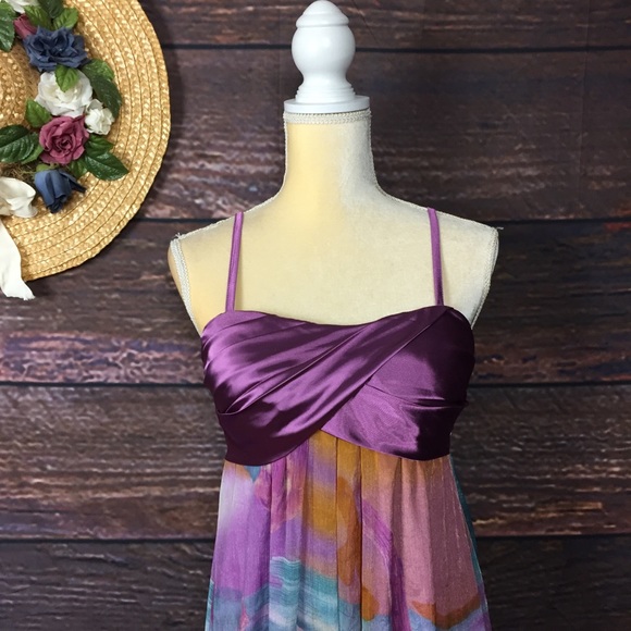 Vintage y2k sheer mesh dress cyber fairy cottagecore - Picture 2 of 8